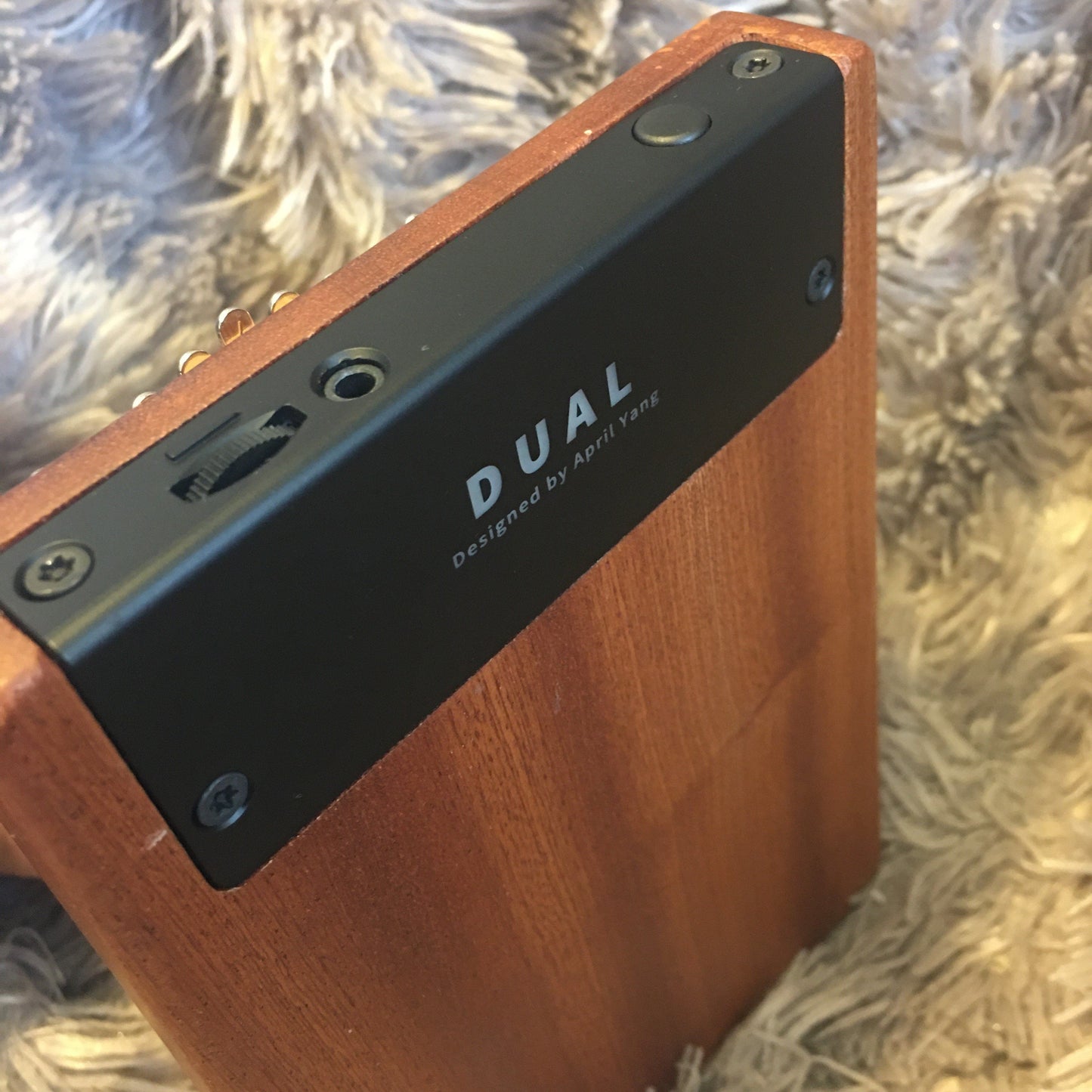 APRIL DUAL ELECTRO Kalimba -17K- SAPELE