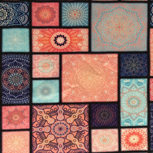 Charger l'image dans la galerie, Préplate SNAP Bébé  coton bio "AZULEJOS"