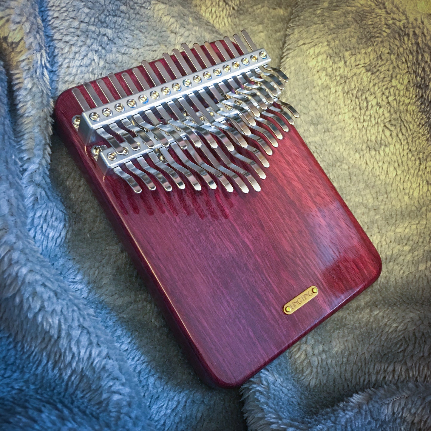 Kalimba Chromatique Lingting 34K - purpleheart