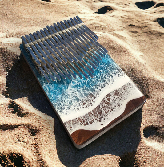 Kalimba Chromatic 34K POOPOOPIDOO "UTOPIA - MAUI" - black walnut