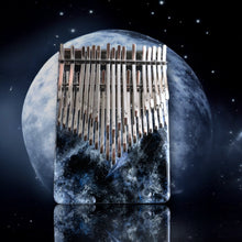 Load image into Gallery viewer, Kalimba Chromatic 37K POOPOOPIDOO UTOPIA - &quot;SELENE&quot; - ash