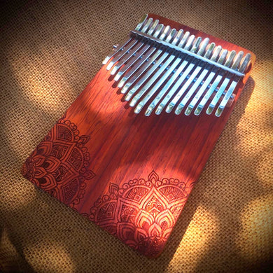 Kalimba POOPOOPIDOO « INDIA » -17K- padauk