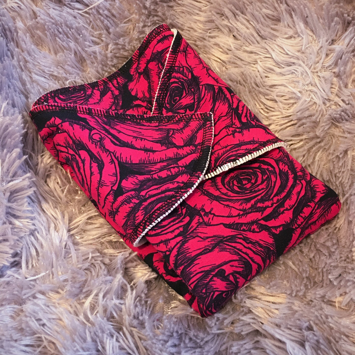 Préplate BASIC Terry Bébé "BOIS DE ROSES"