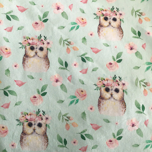 Preplate SNAP Baby organic cotton "CHOUETTE"