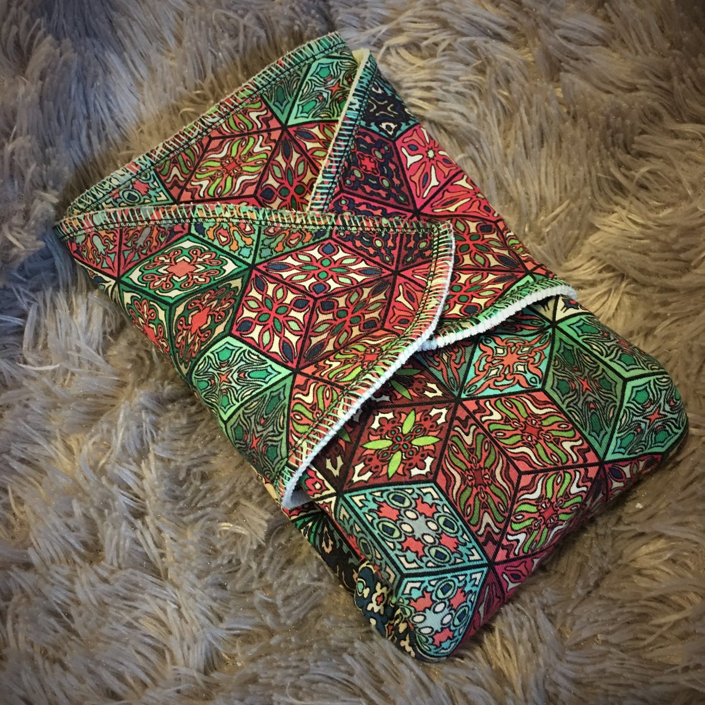 SNAP Baby Preplate "CUBISM MINT"