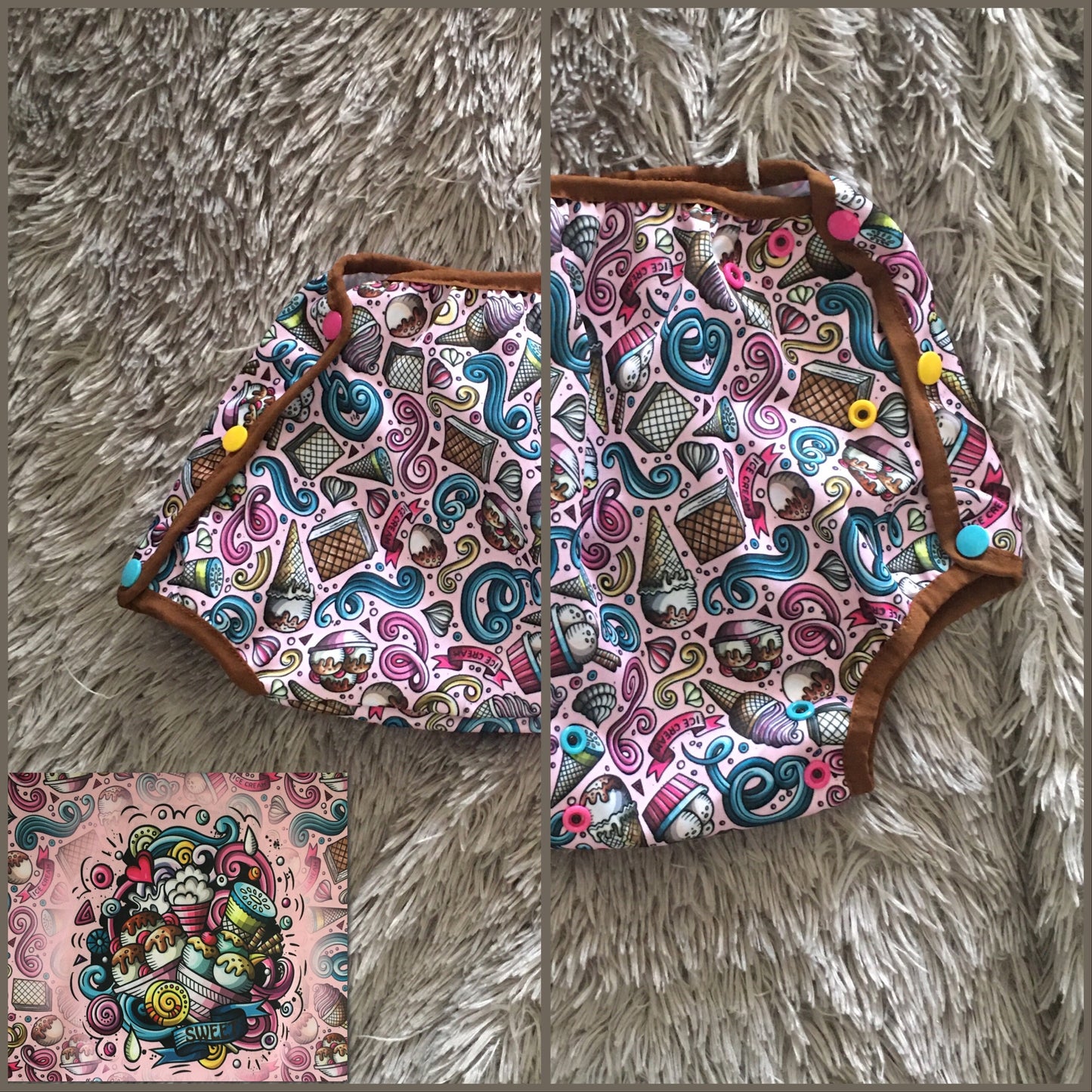 P’tit Bloomer "ICE SCREAM" rose