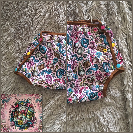 P'tit Bloomer baby "ICE SCREAM" pink