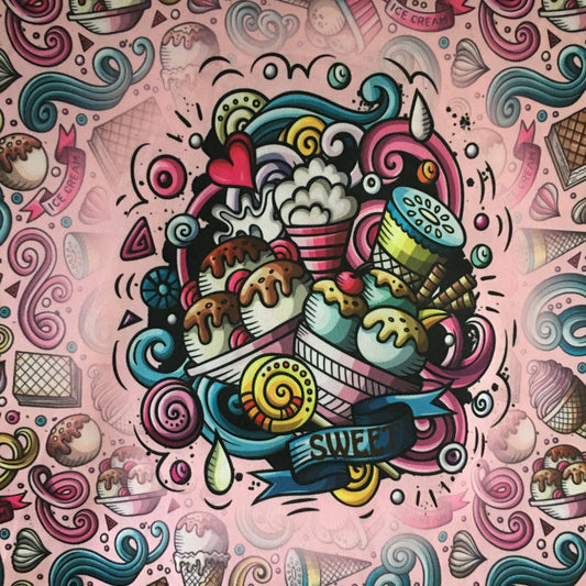 P'tit Bloomer baby "ICE SCREAM" pink