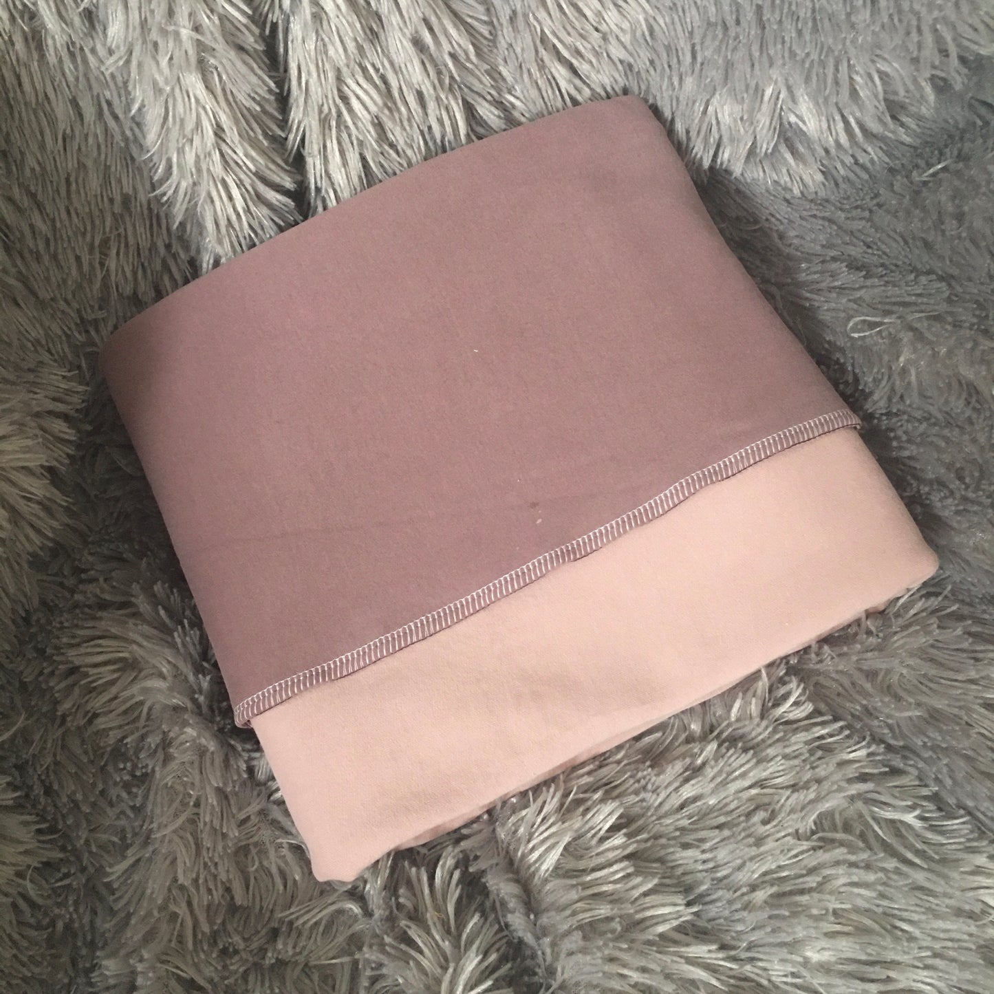 Plate double bébé "COTON BIO" bicolore ou monochrome - 5 coloris