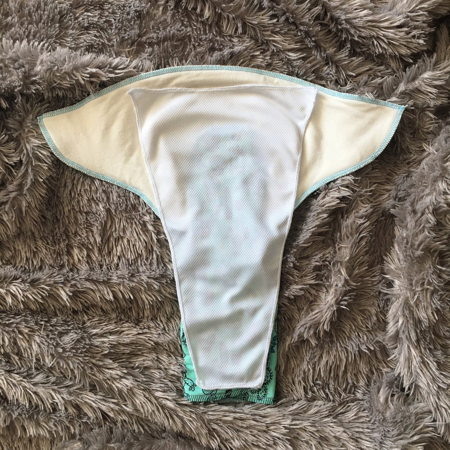 Voile effet au sec anti-bactérien