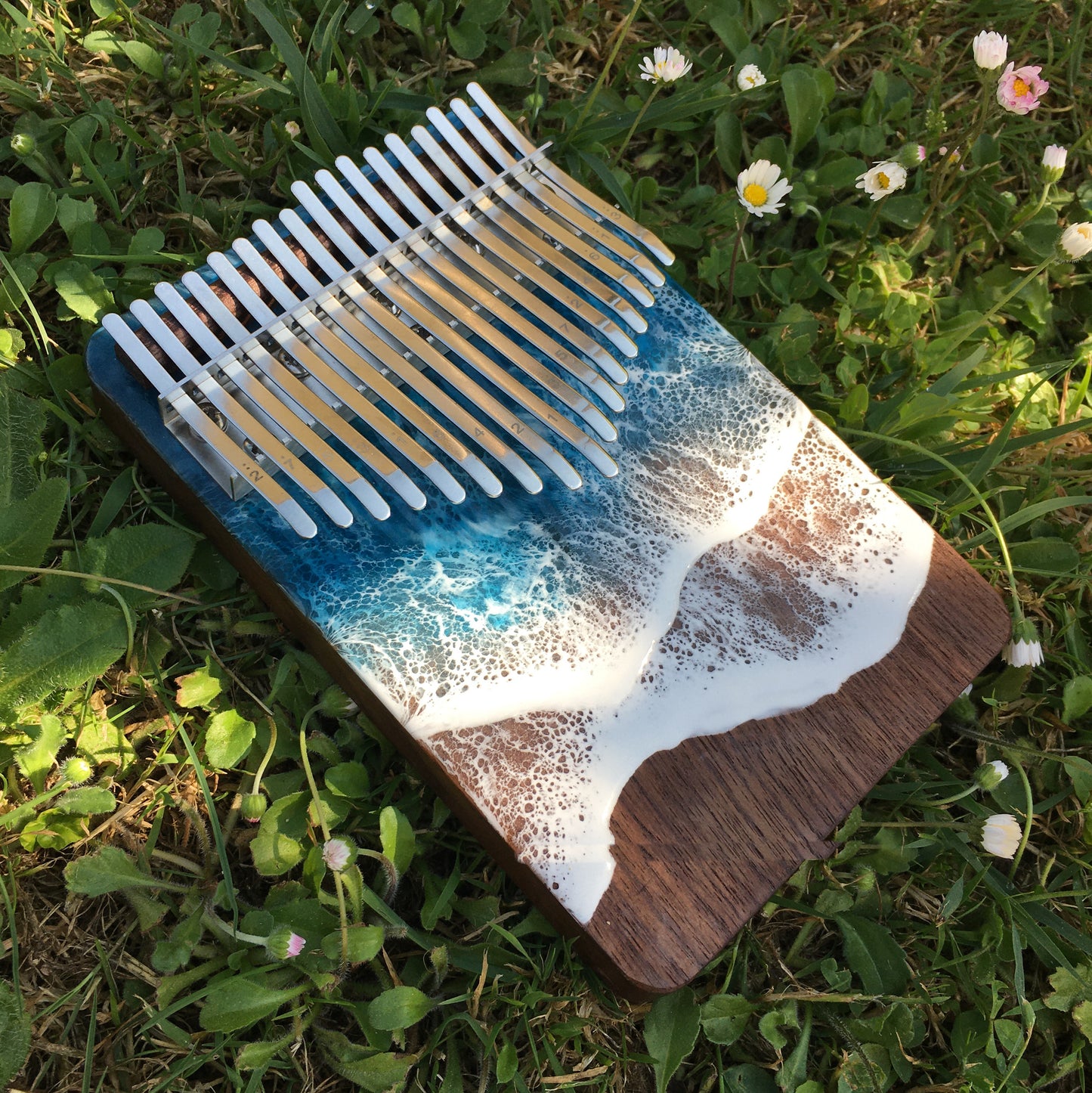 Kalimba 17K POOPOOPIDOO - MAUI - Black walnut