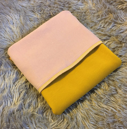 Plate double bébé "COTON BIO" bicolore ou monochrome - 5 coloris