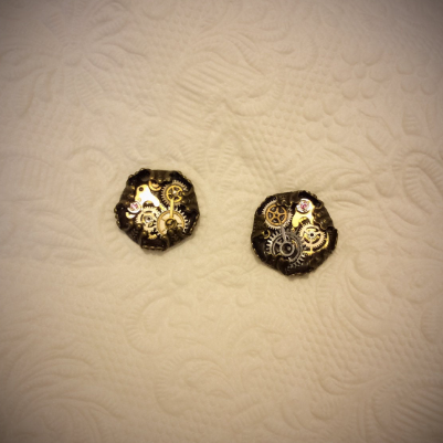 Boutons de manchette "STEAM"