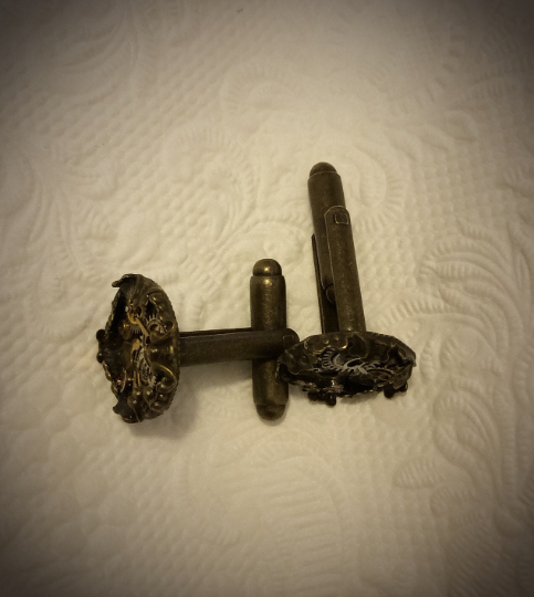 Boutons de manchette "STEAM"